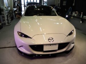 MAZDA ROADSTER　コーティング＆ラッピング施工