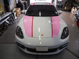 PORSCHE　Panamera　ラインラッピング